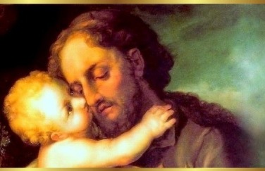 st joseph with christ