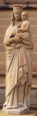 st mary and child