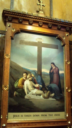 jesus taken down from the cross