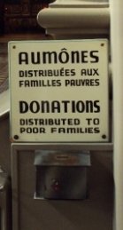 donation box