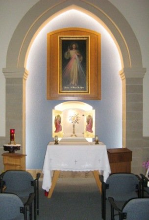 the blessed sacrament tabernacle