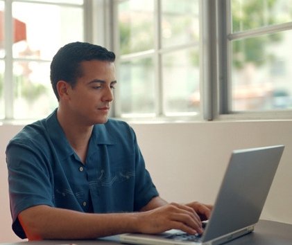 prayer at computer