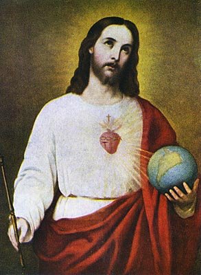 sacred heart painting